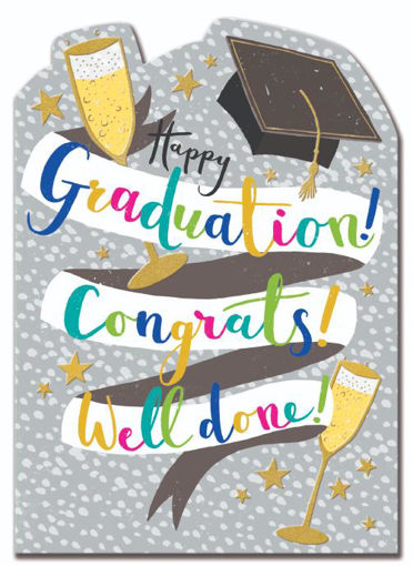 Picture of HAPPY GRADUATION CONGRATS WELL DONE